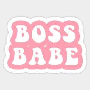 Boss Babe Sticker